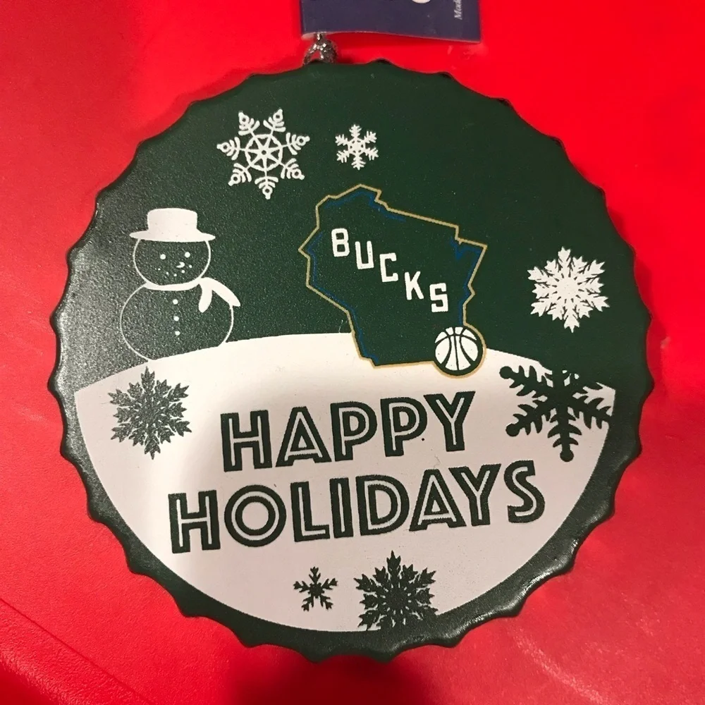 🎄NBA BUCKS Ornament